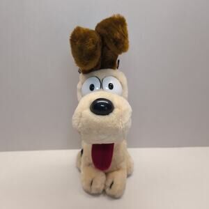 Vintage 1983 Odie Dog Plush Garfield & Friends Stuffed Animal Toy 80s Fun Farm